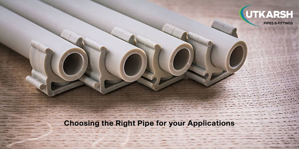 Choosing The Right Pipe For Your Applications