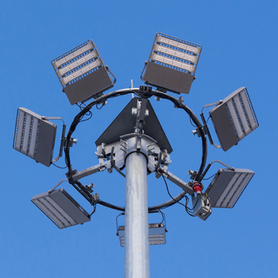 High Mast Lighting & Monopoles